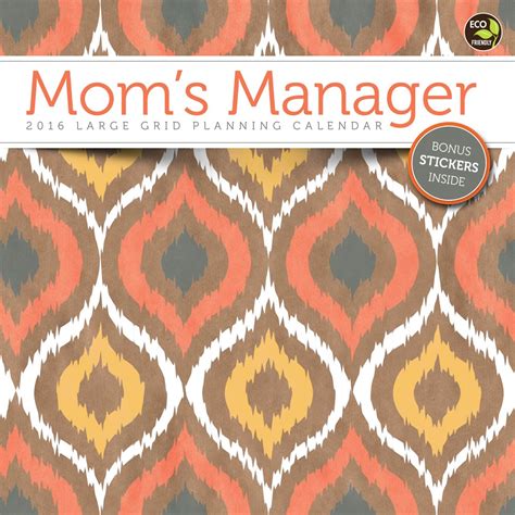 2016 moms manager wall calendar 17 month Doc